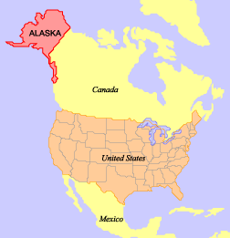 州 アラスカ